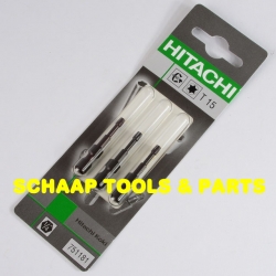 Bit Torx impakt T15 x 38 mm krachtbit voor slagschroefmachines per 3 verpakt | 751181